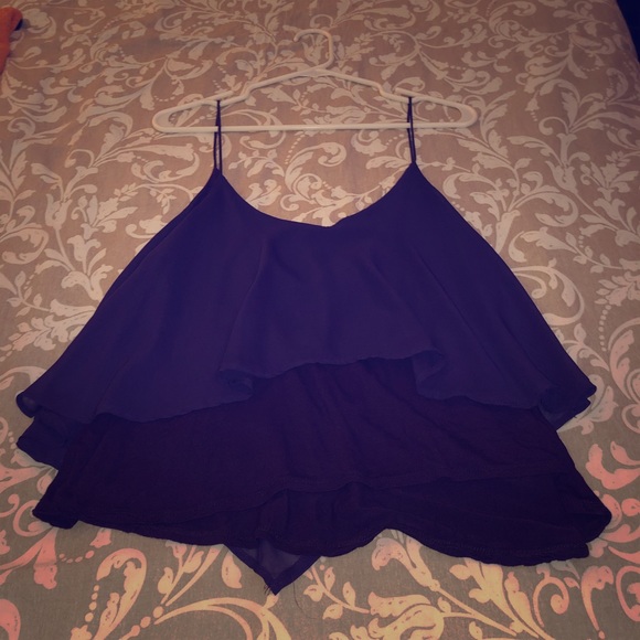 Sparkle and Fade layered tank - Picture 1 of 5